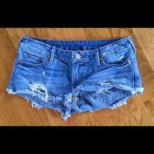 True Religion jean shorts